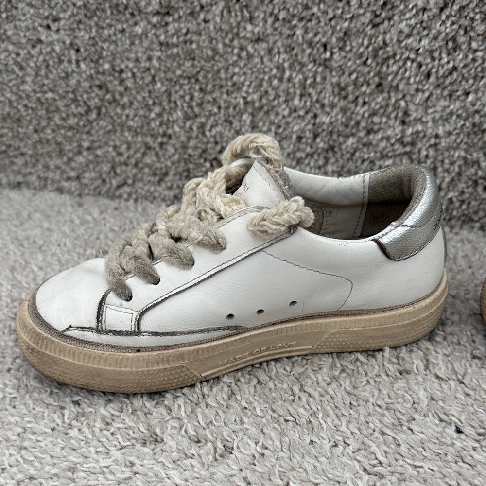 Golden Goose May Young with fuchsia glitter star and metallic leather heel tab - Picture 3 of 12